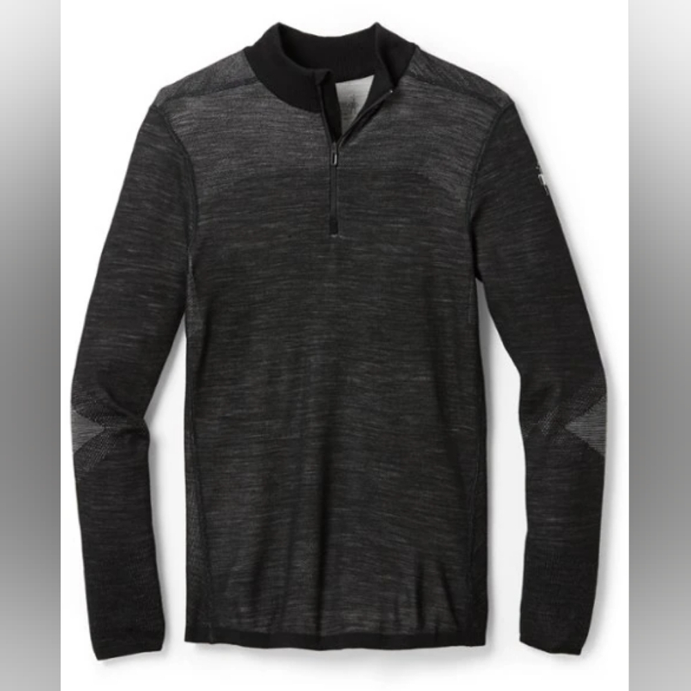 Smartwool Intraknit Thermal Merino Base Layer Quarter-Zip Top - Men's Large